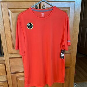 Champion Men's Bright orange Short Sleeve Tee